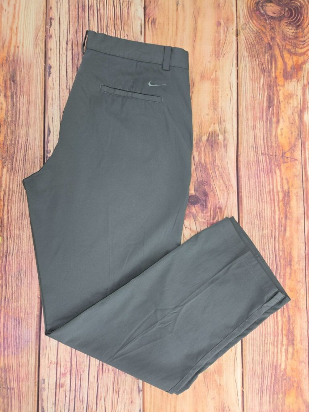 Nike Mens Golf Dri-Fit Gray Golf Pants Size 36x32